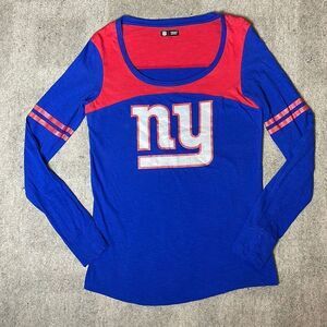 Giants Glitter Logo Long Sleeve T-Shirt | M